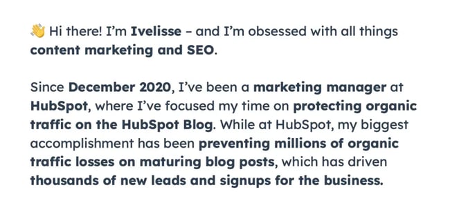 how to write a linkedin summary, friendly linkedin summary template